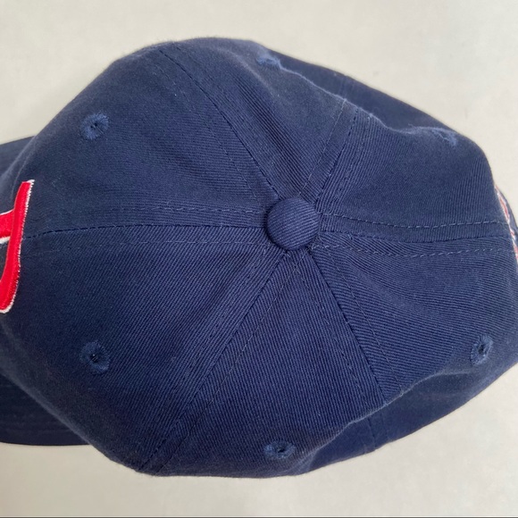 Boston “B” Navy Blue and Red Adjustable Baseball Hat - Picture 10 of 11